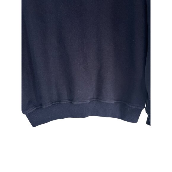 Abercrombie & Fitch XS Oversized Navy Blue Hoodie Soft A&F Essentials - Picture 10 of 14